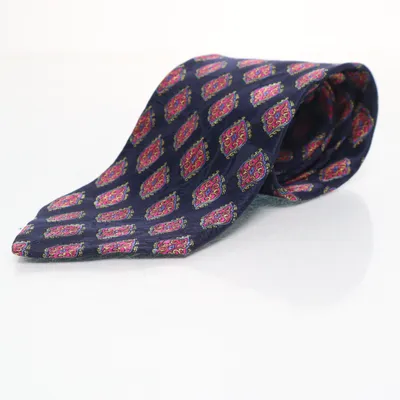 Stropdas (Blauw, Meerkleurig) van Giorgio Redaelli Zijde