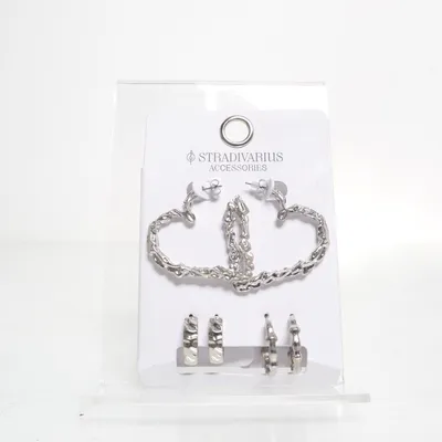 Smyckesset (Silverfärgad) från Stradivarius Okänd metall