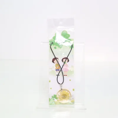 Necklace (Yellow, Multicolored) Stainless steel