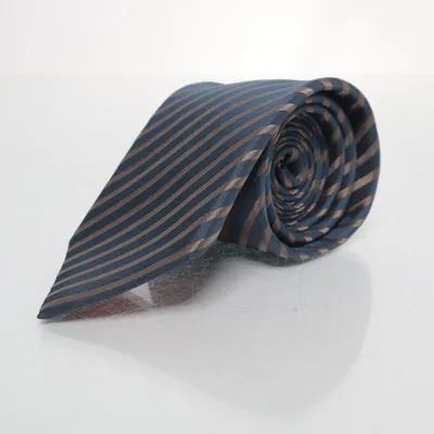Stropdas (Blauw, Grijs) van Olymp Zijde