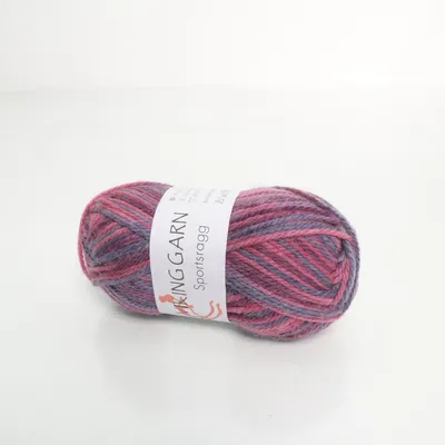 Garn (Flerfärgad, Rosa) från Viking