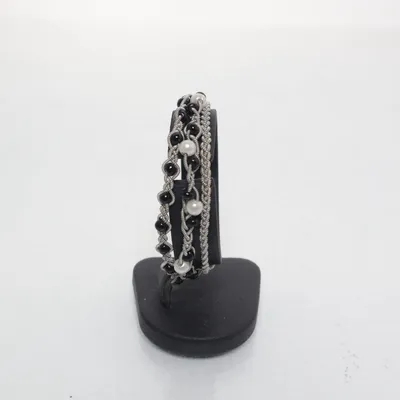 Armband (Silverfärgad, Flerfärgad) Okänd metall