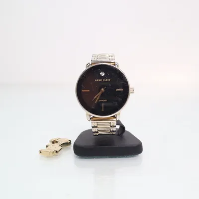Armbandsur (Guldfärgad, Svart) från Anne Klein