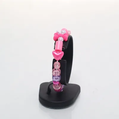 Armband (Roze, Meerkleurig) Plastic