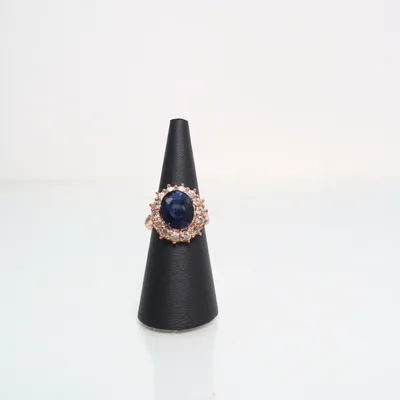 Ring (Goud, Blauw) Onbekend materiaal