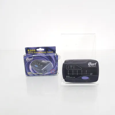 Elektrisk tuner (Sort) fra Cort