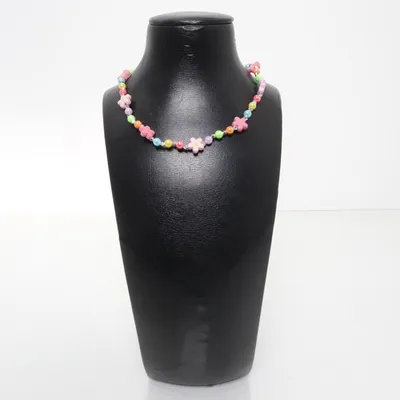 Ketting (Roze, Meerkleurig) van Schones Schenken Onbekend materiaal