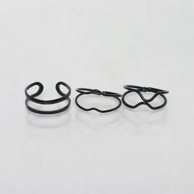 Ring (rock, skull, emo, dark, goth style) Onbekend materiaal