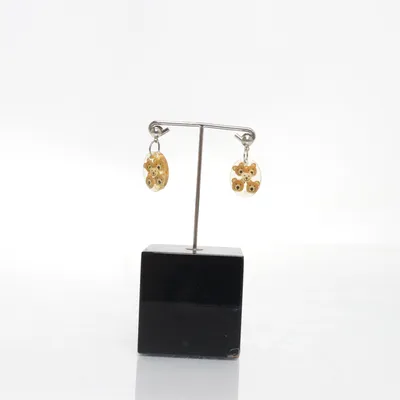 Oorbellen (Beige) Plastic
