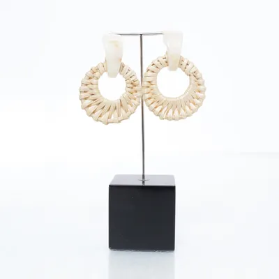 Oorbellen (Beige) van Fossil Onbekend materiaal