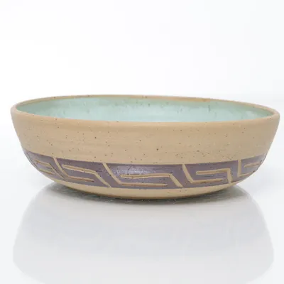 Skål (Beige, Brun, Turkos)