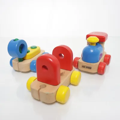 Leksaksbil (Flerfärgad) från Kids Wood