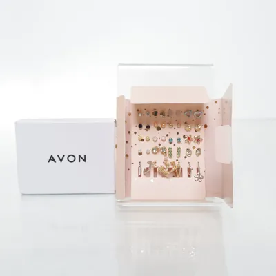 Øreringe (Guld, Sølv, Rød, Pink, Gul, Lilla, Grøn) fra Avon Ukendt metal