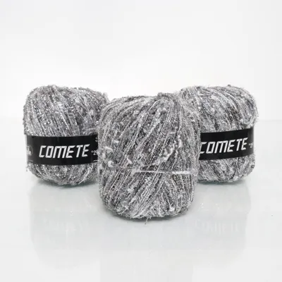 Yarn (Gray, Silver, Multicolored) from Fidella