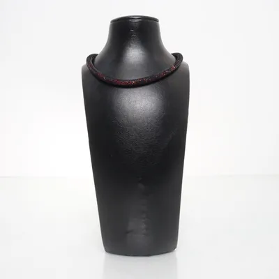 Neck ring (Black, Red) from Swarovski Unknown metal