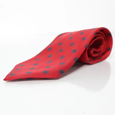 Stropdas (Rood) van Daniel Valente Zijde