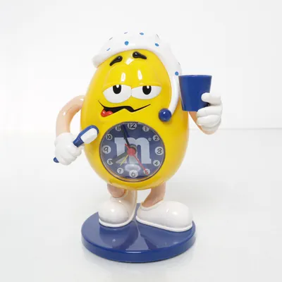 Alarm clock (Yellow, Blue) from M&M's