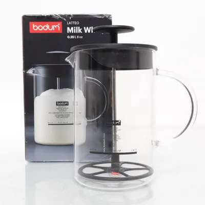 Mjölkskummare (Svart, Transparent) från Bodum