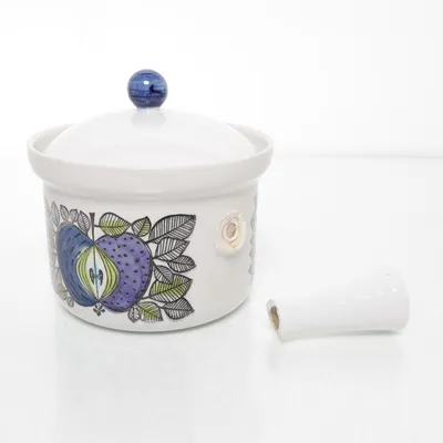 Boterpan (Wit, Blauw, Meerkleurig) van Rörstrand