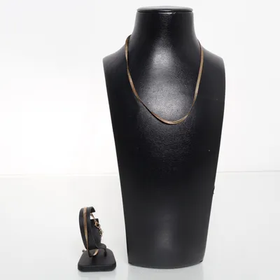Sieradenset (Goud) Onbekend materiaal