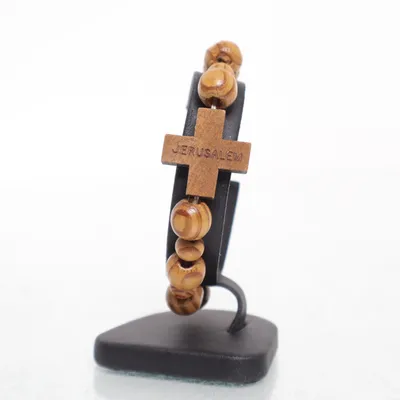 Armband (Brun) från Jerusalem Trä