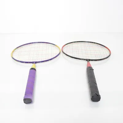 Badminton racket (Multicolored)