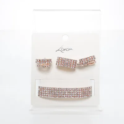 Sieradenset (Goud, Wit) van Lovisa Onbekend materiaal