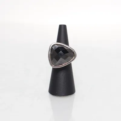 Ring (Zilver, Zwart) van Edblad Onbekend materiaal