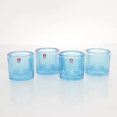 Candle holder (Blue) from Iittala