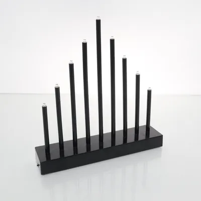 Electric advent candle holder (Black) from Biltema