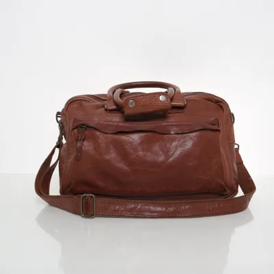 Sac de voyage (Marron) de Sacha Cuir