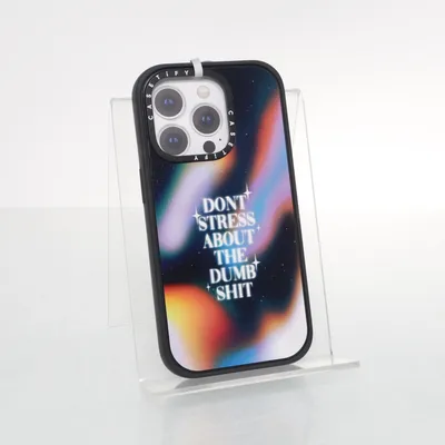 Telefoonhoesje (Zwart, Meerkleurig) van Casetify