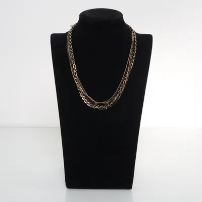 Halsband (Guldfärgad, Svart) från Snö of Sweden Okänd metall