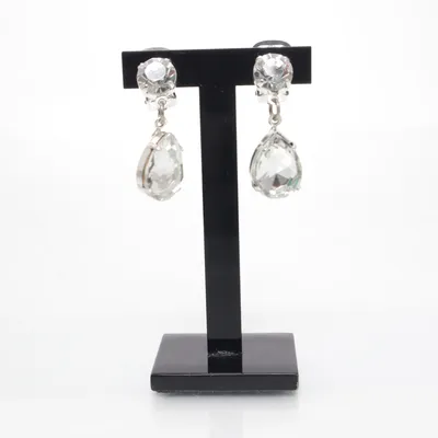 Clip on earrings (Silver) Unknown metal