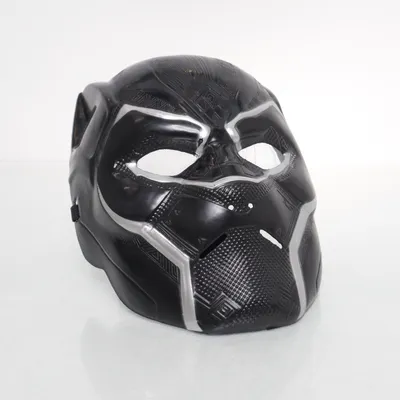 Maskeradmask (Svart, Silverfärgad) från Marvel