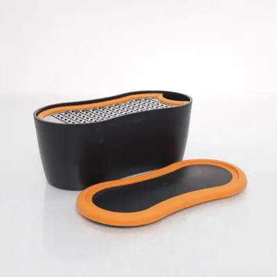 Grater (Black, Orange) from Fiskars