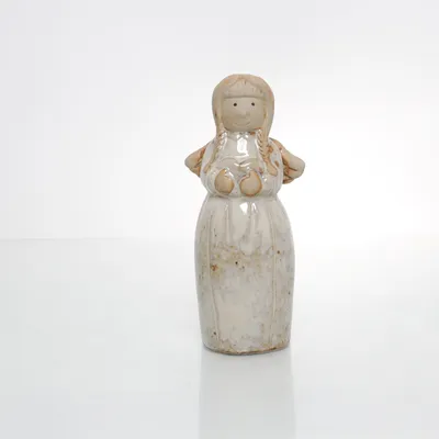 Figurin (Beige, Flerfärgad)