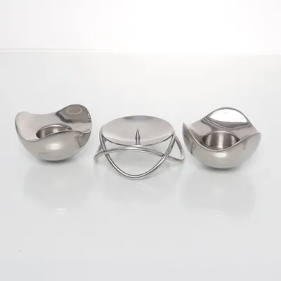 Waxinelichthouder (Zilver) van Georg Jensen
