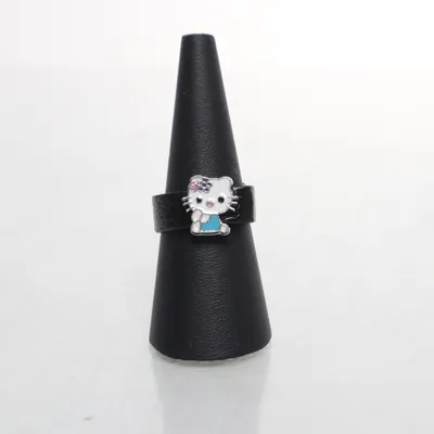 Ring (Black, Multicolored) from Hello Kitty Unknown metal