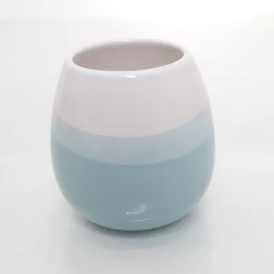 Vase (Hvid, Blå)
