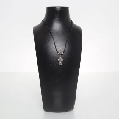 Ketting (Zwart, Zilver) Onbekend materiaal