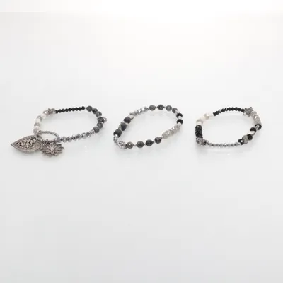 Armband (Svart) Bärnsten