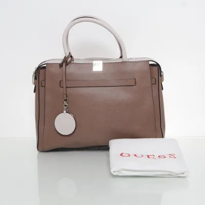 Håndtaske (Brun, Beige) fra Guess
