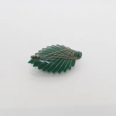 Broche (Groen) Onbekend materiaal