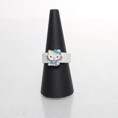 Ring (White, Multicolored, Blue, Pink) from Hello Kitty Unknown metal