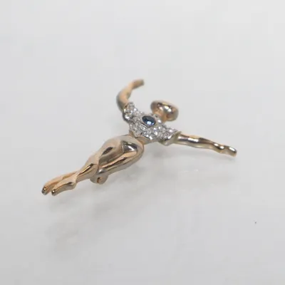 Broche (Sølv, Guld) Ukendt metal