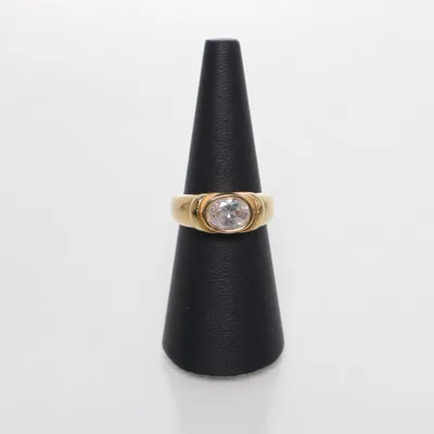 Ring (Goud, Transparant) Onbekend materiaal