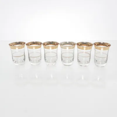 Shotglas (Wit, Goud)