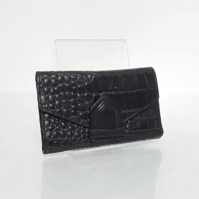 Portemonnee (Zwart) van Massimo Dutti Leer