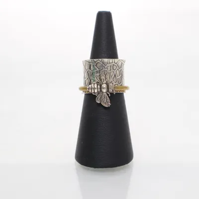 Ring (Spinner Bee) Zilver
